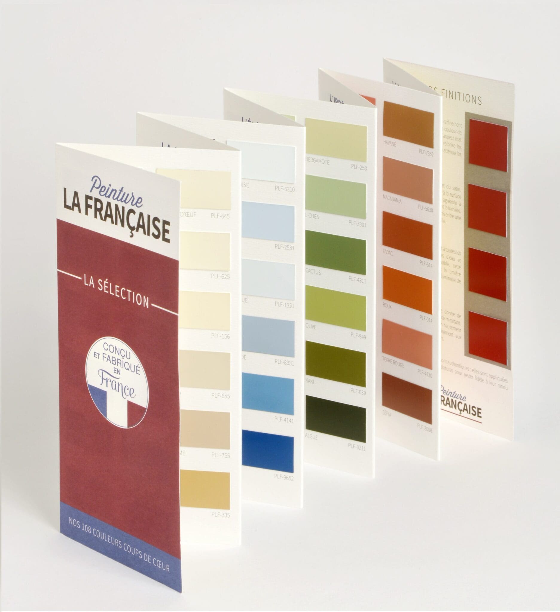 NUANCIER PEINTURE LA FRANCAISE