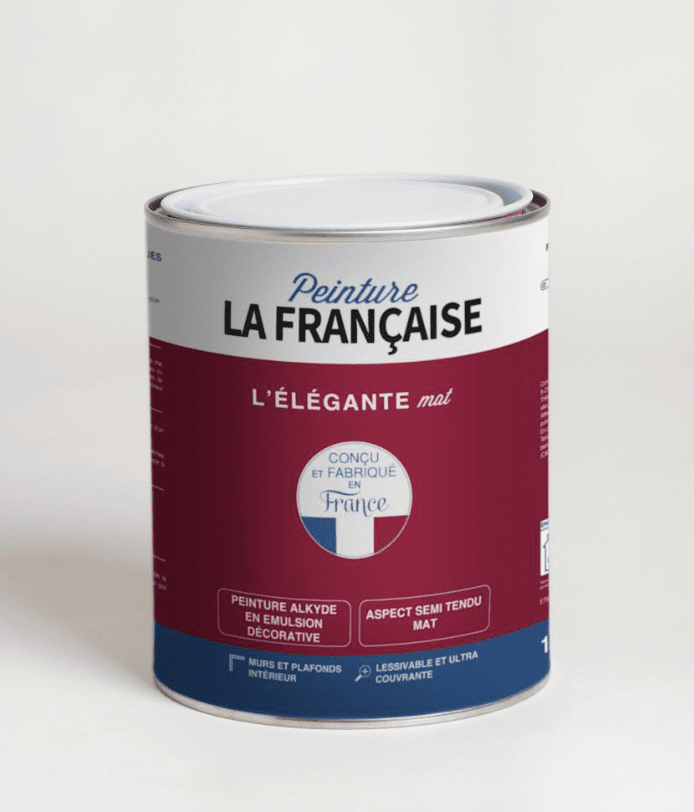 L'ÉLÉGANTE Mate est parfaite pour peindre les murs et plafonds.