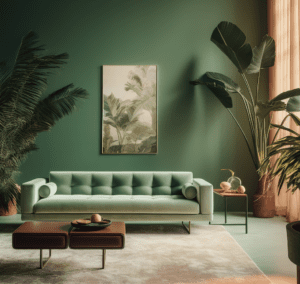 mise en situation couleur PLF-5350 JUNGLE Peinture La Francaise