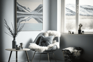 mise en situation couleur PLF-619 NUAGE Peinture La Francaise
