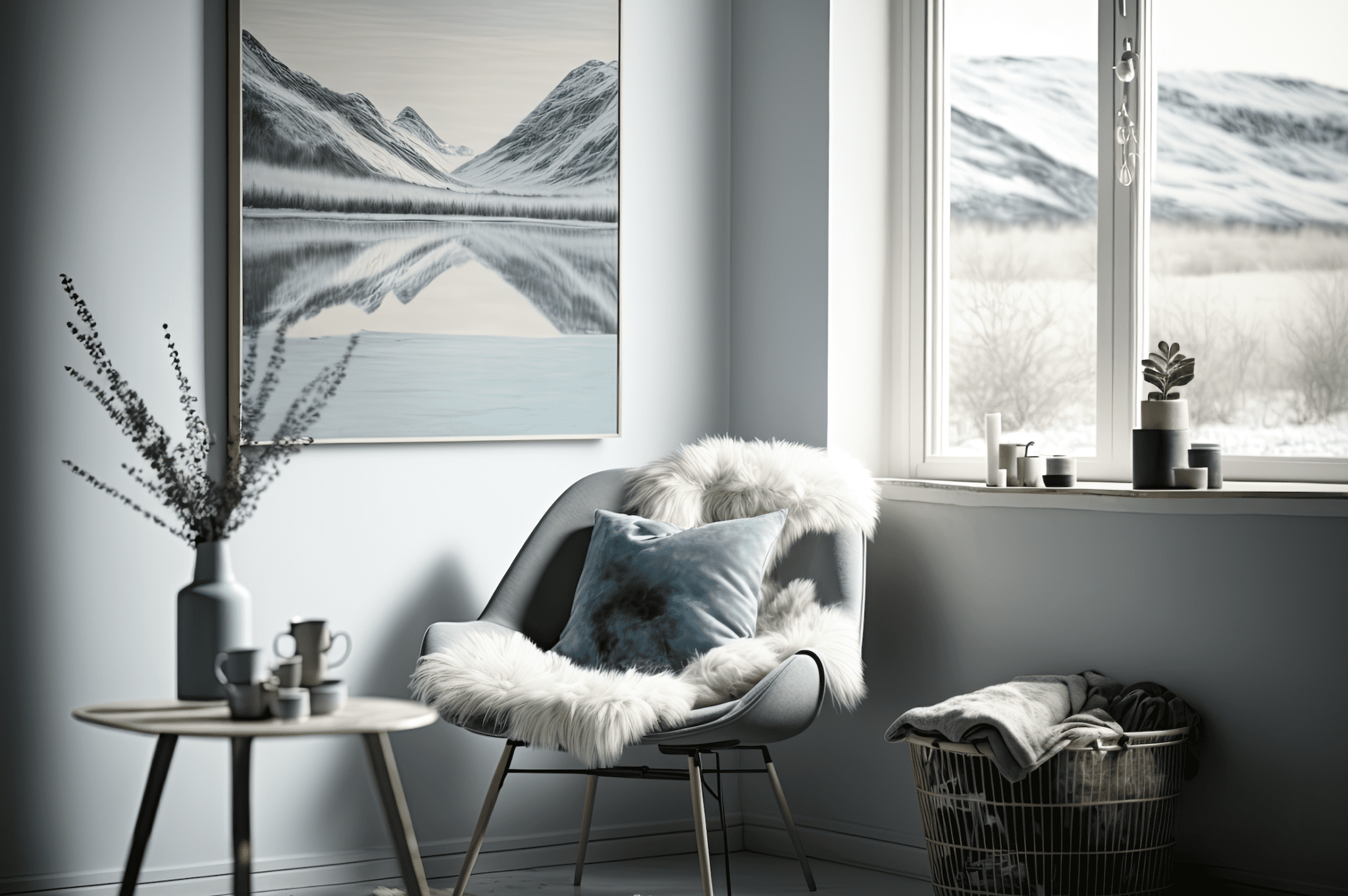 mise en situation couleur PLF-619 NUAGE Peinture La Francaise