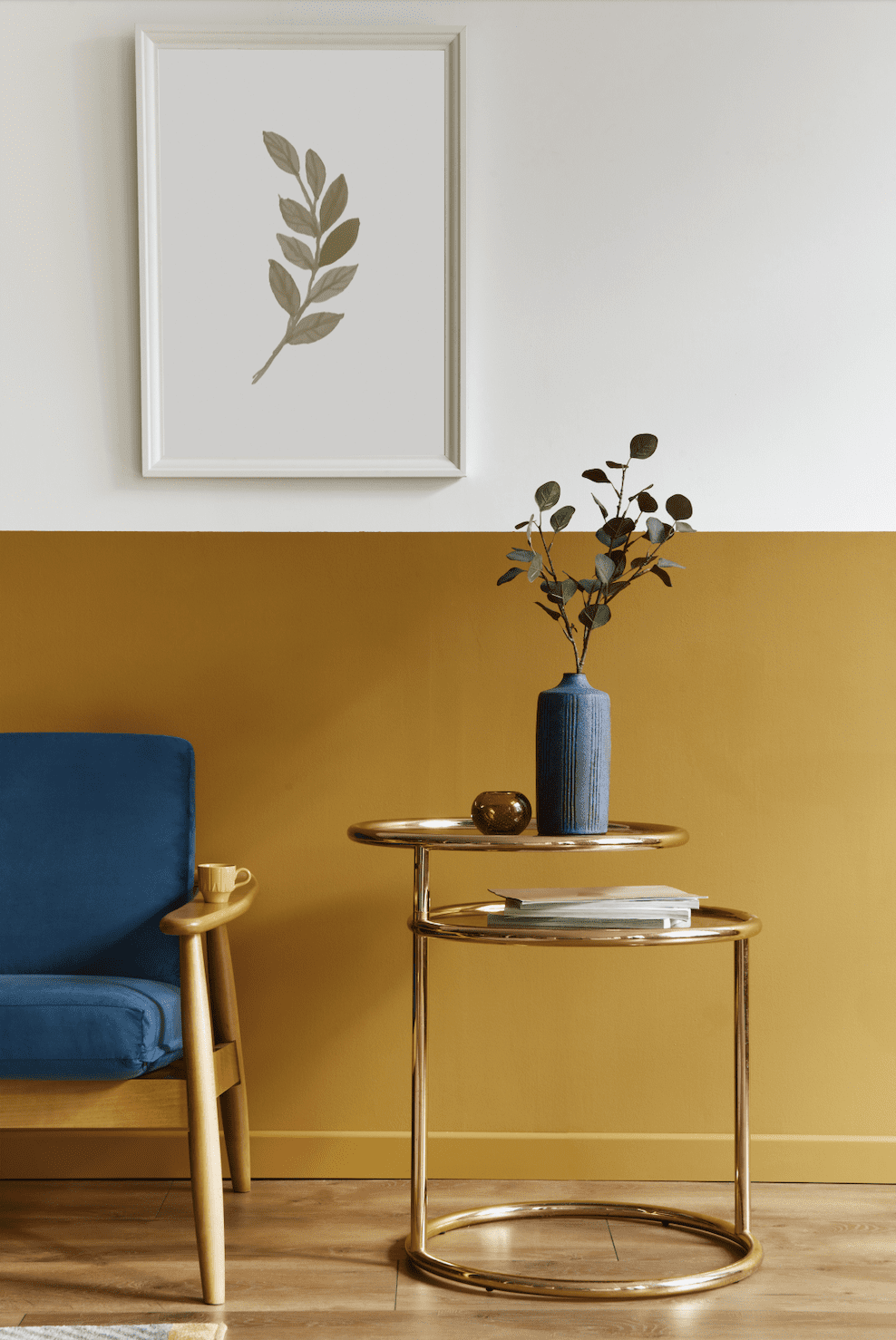 mise en situation couleur PLF-5001 CURRY Peinture La Francaise
