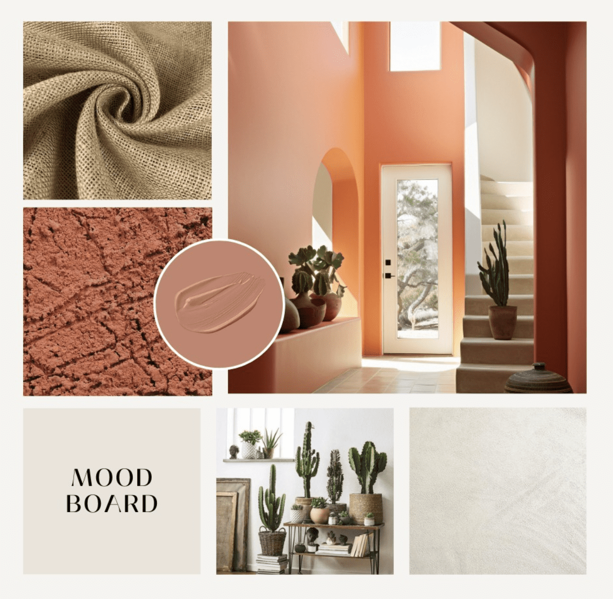 moodboard TERRE ROUGE