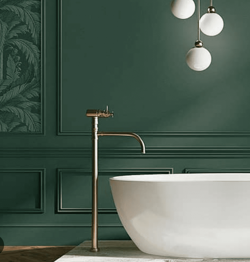 PEINTURE SALLE DE BAIN Les bleus Peintures La Francaise