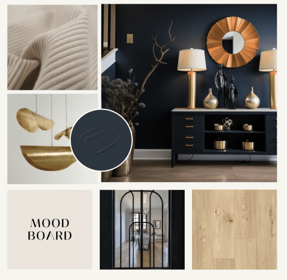 MOODBOARD Glaise grise Peinture la Francaise