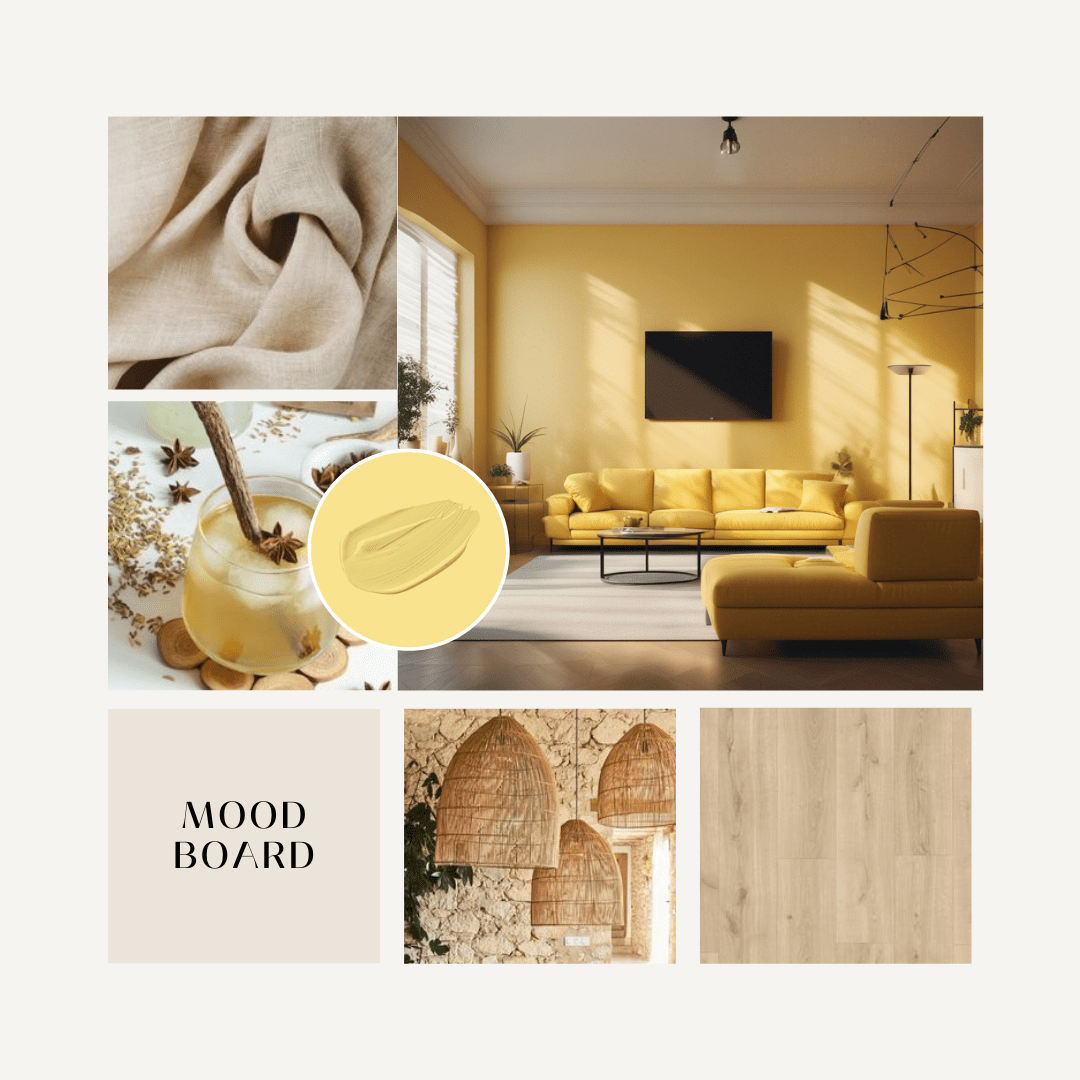 MOODBOARD Glaise grise Peinture la Francaise